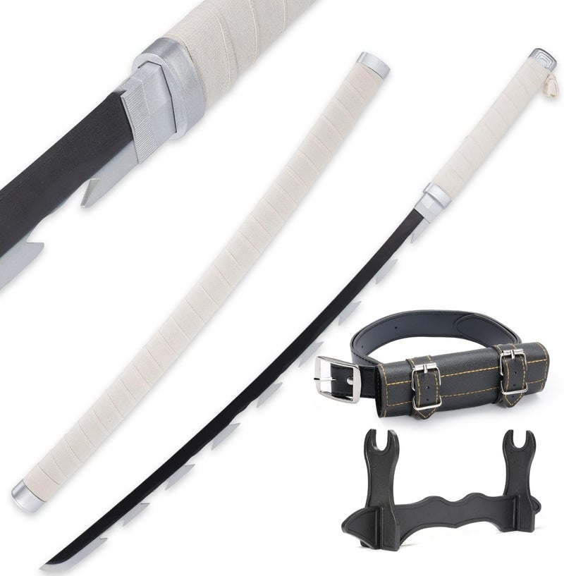 Cold Blade Demon Katana - 41 Inch Anime Replica with Belt and Stand - Durable Sword Perfect for Cosplay - Nichirin Sword with Authentic Design - Image 1